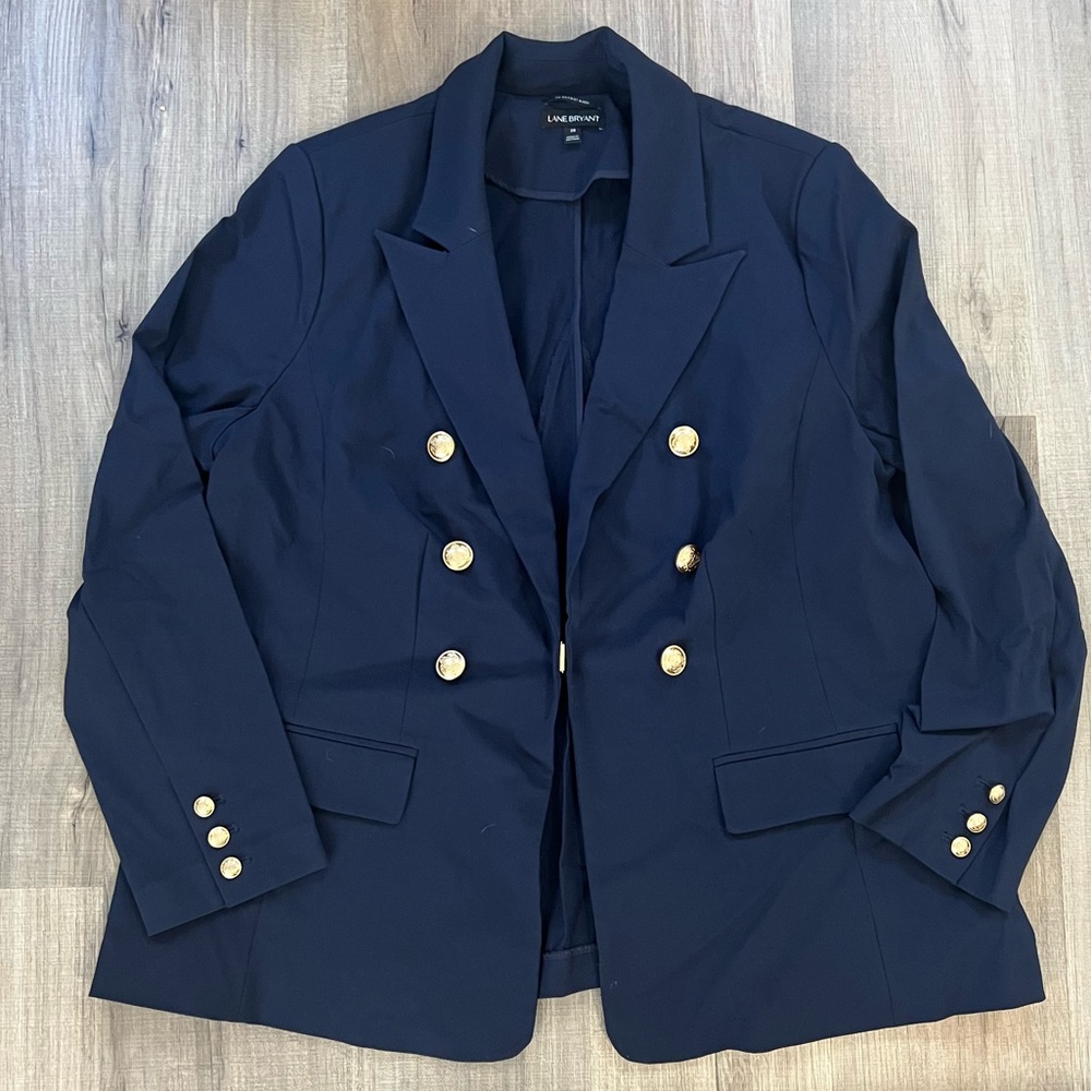 Navy Blue Lane Bryant Blazer
